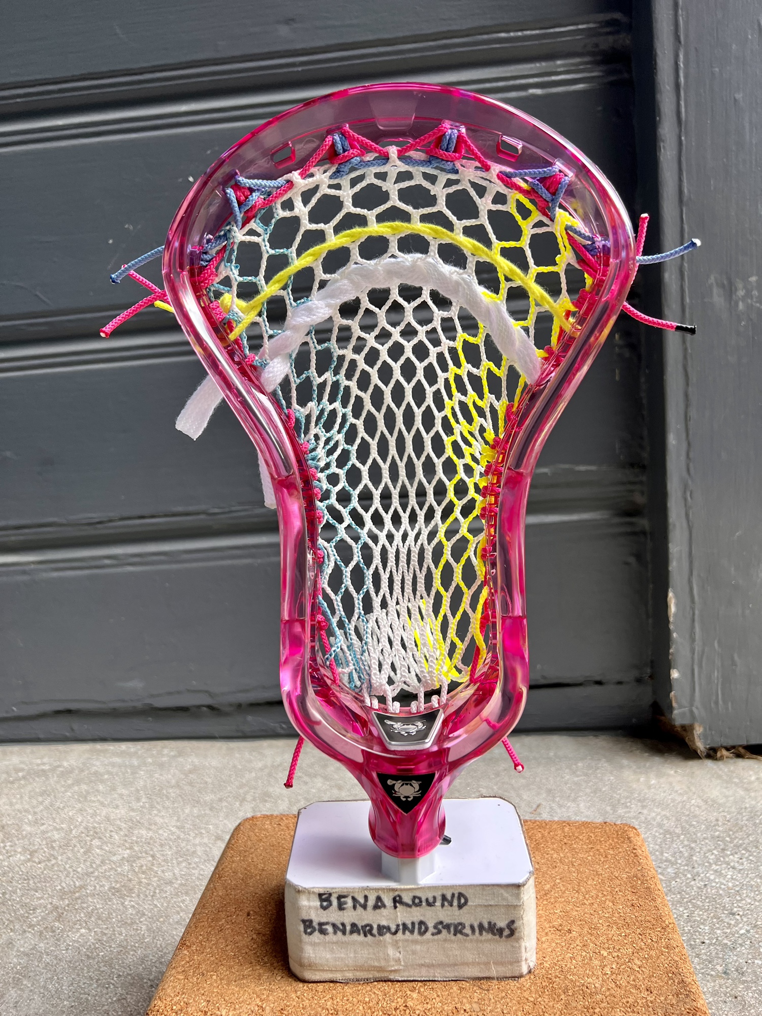 ECD Ion Dyed Pink Pro Strung Limited Edition Hero 3.0 Volt and Light Blue Semi Soft