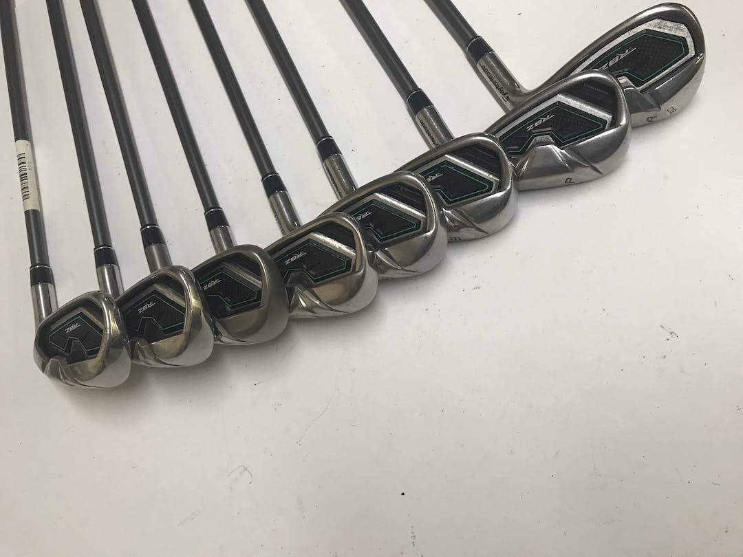 Used Taylormade Rocketballz 4igw Aw Regular Flex Graphite Shaft Iron Sets SidelineSwap