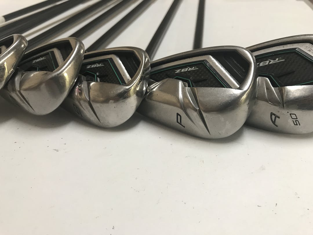 Used Taylormade Rocketballz 4igw Aw Regular Flex Graphite Shaft Iron Sets SidelineSwap