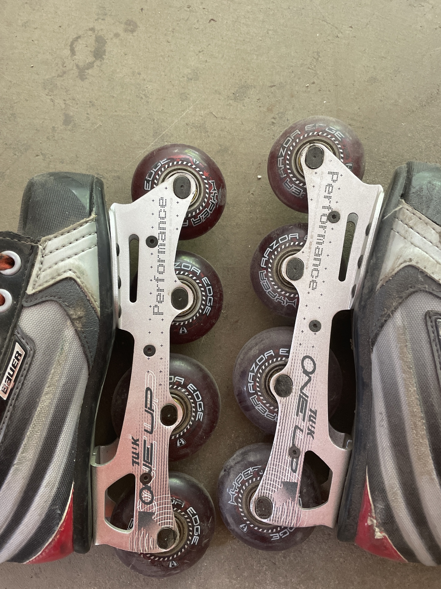 Used Bauer Size 1 Inline Skates SidelineSwap