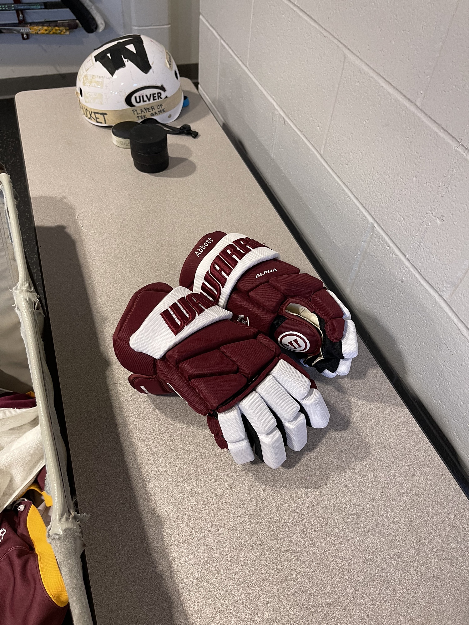 Culver Hockey Custom warrior alpha gloves SidelineSwap