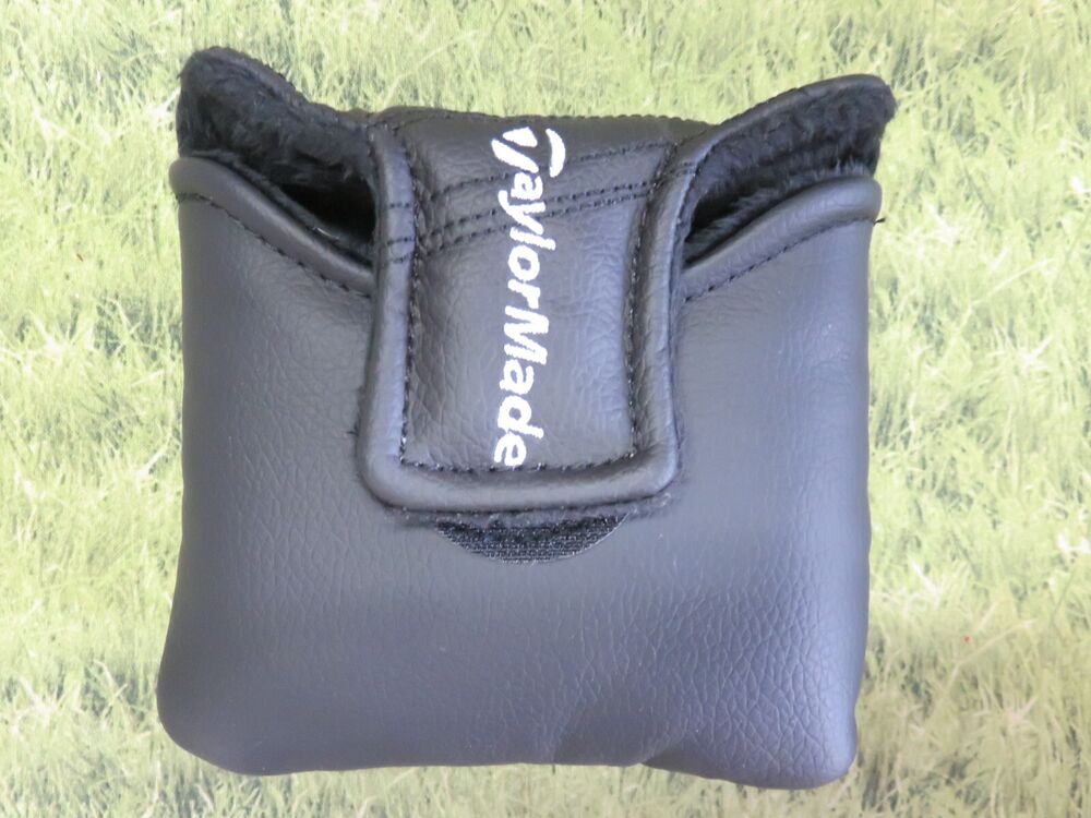 NEW * TaylorMade SPIDER X Putter Headcover Heel Black Gray SidelineSwap