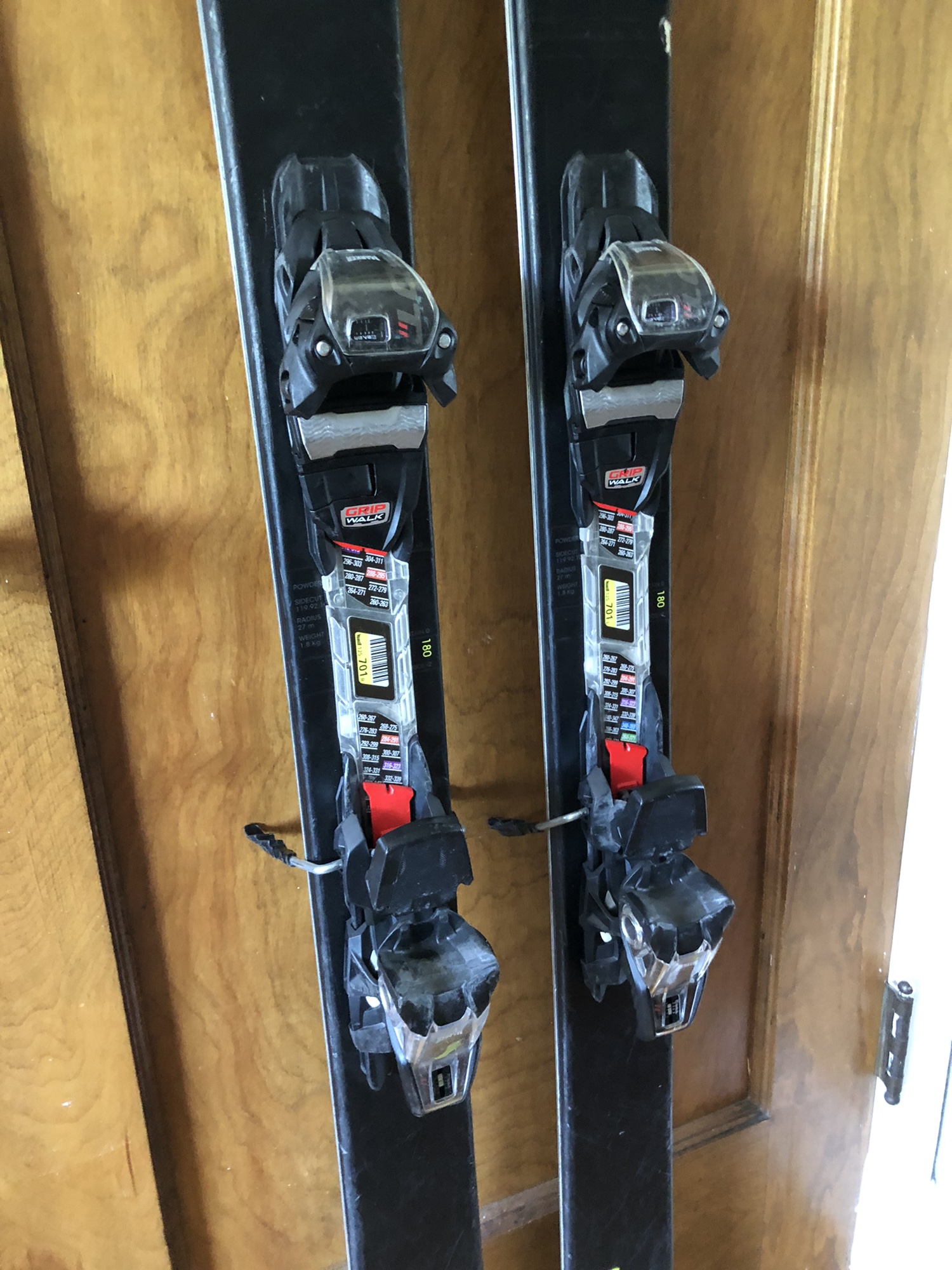 Rossignol Smash 7 180cm with Adjustable Marker Gripwalk Bindings