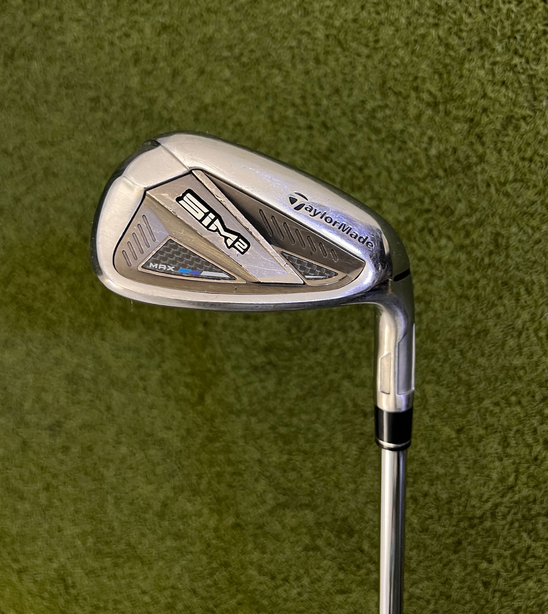 TaylorMade SIM2 MAX Pitching Wedge, RH, 36", KBS Max MT 85 Stiff Steel