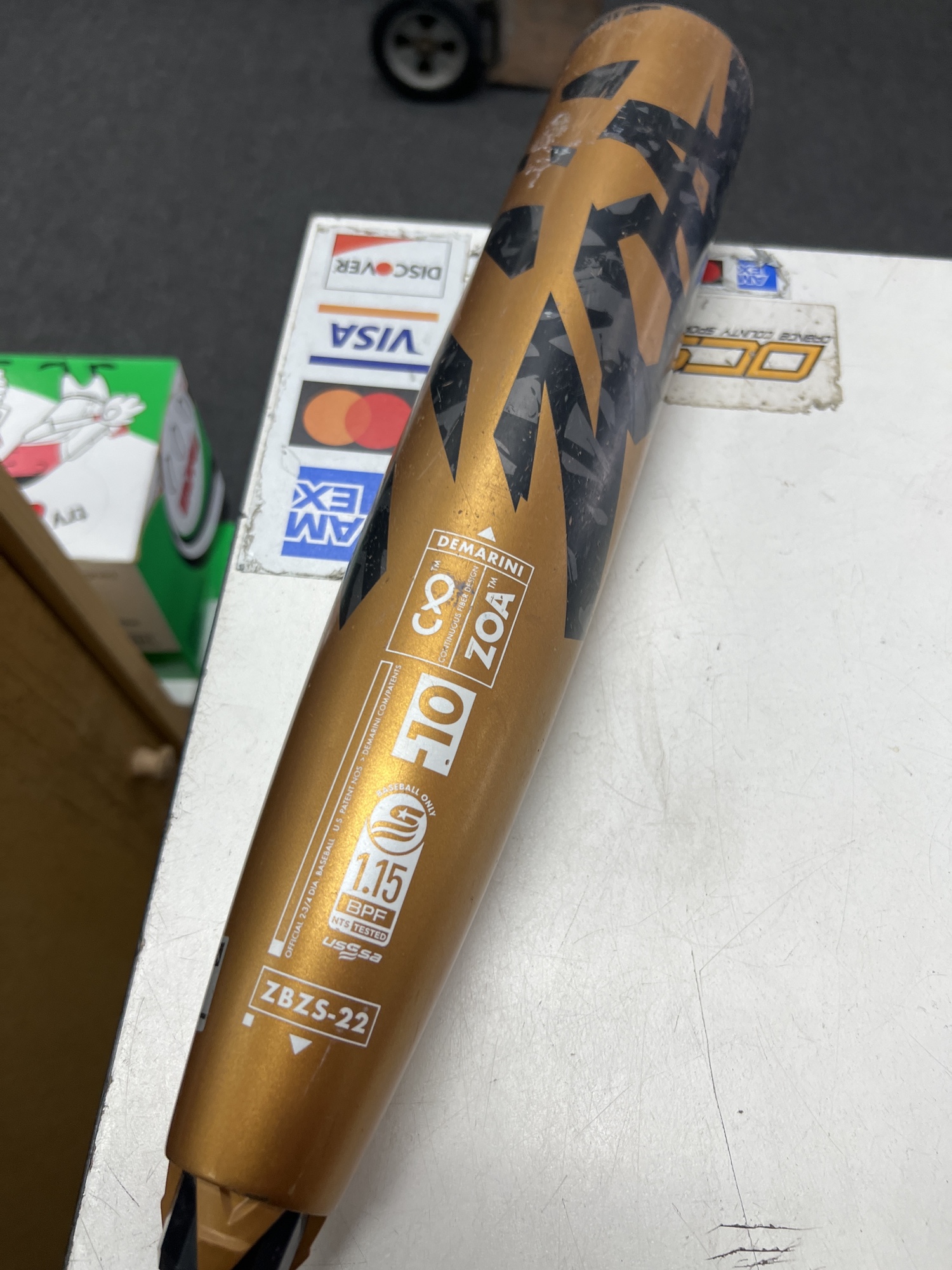 USSSA Certified Composite (10) 19 oz 29" Zoa Bat SidelineSwap