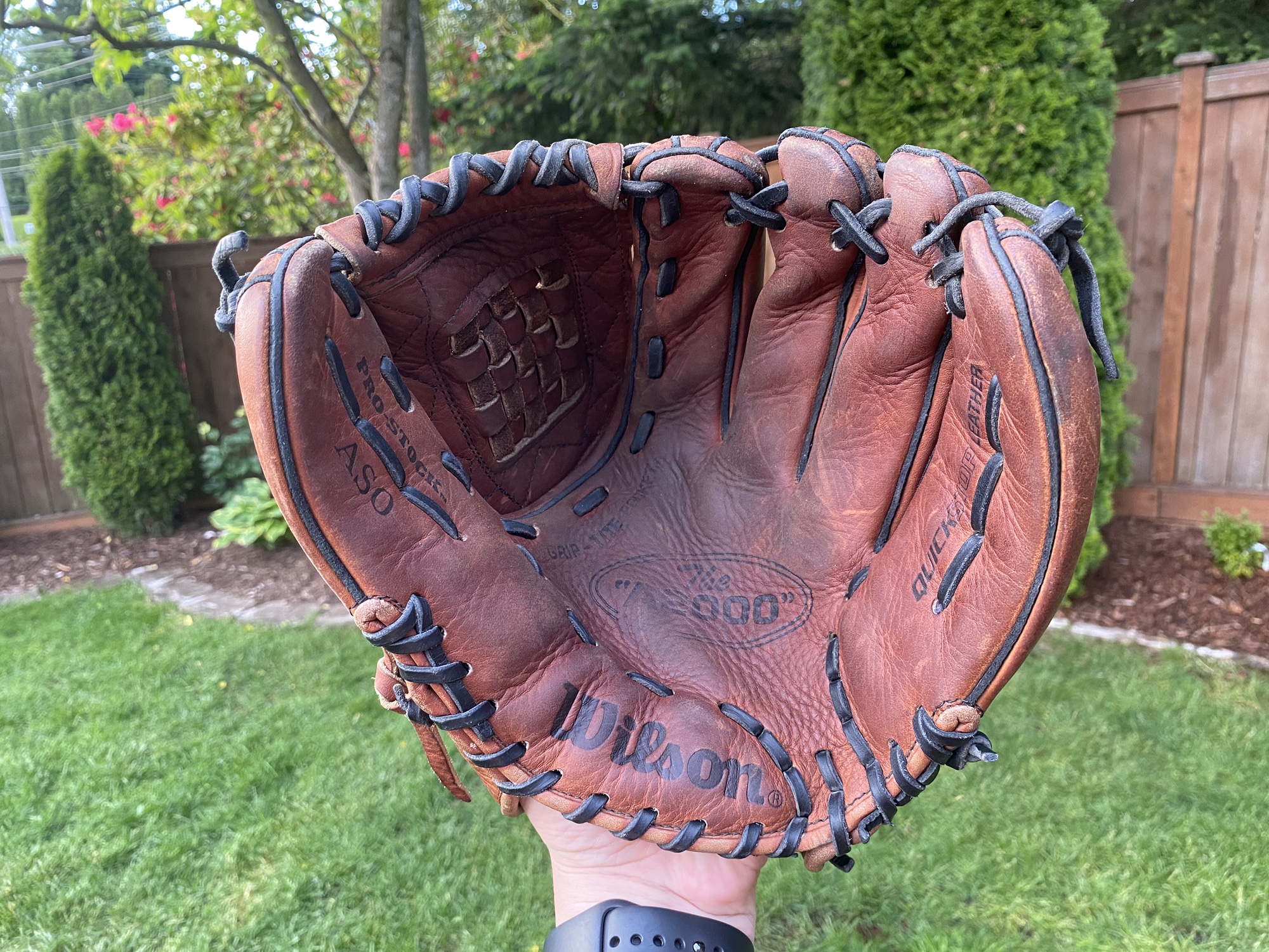Wilson A2000 12” Model ASO Baseball Glove Made in Japan SidelineSwap