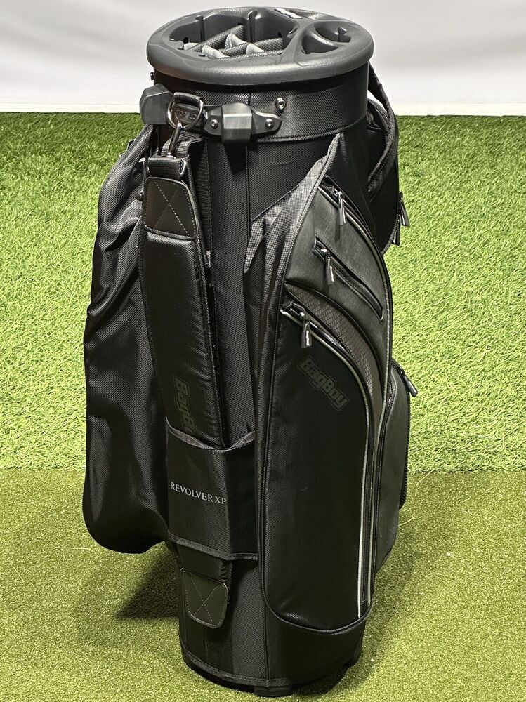 Bag Boy Revolver XP Premium Cart Golf Bag 14Way BB38040 Black/Charcoal