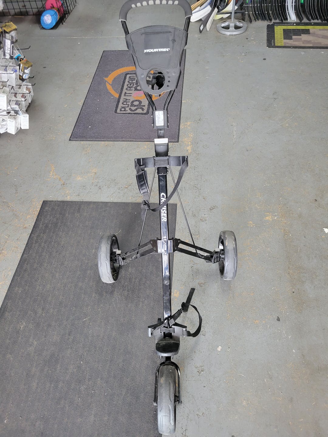 Used Tour Trek 3 Wheel Cart Cruizer 3 Wheel Aluminum Golf Carts