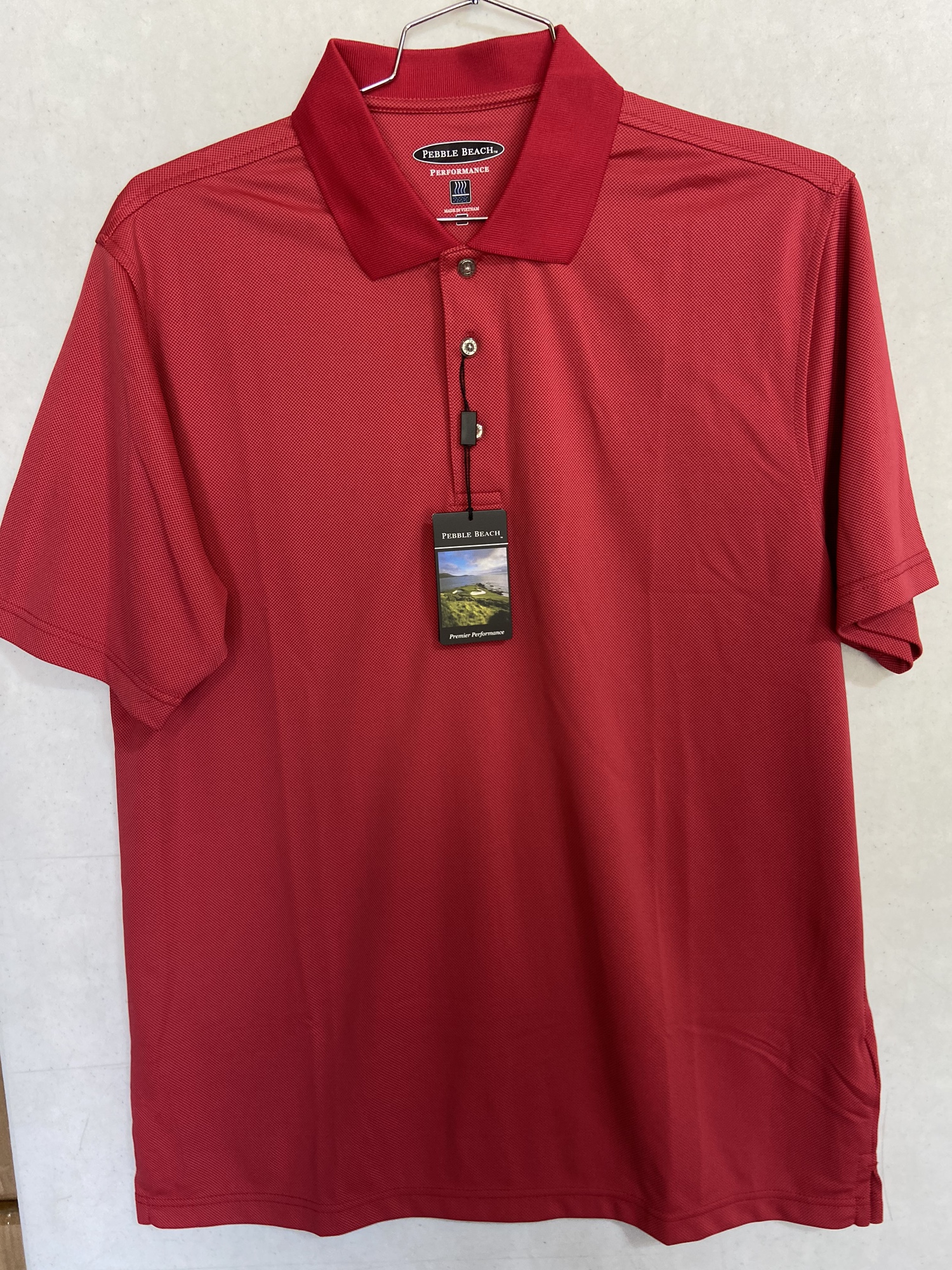 New Pebble Beach Mens Polos SidelineSwap