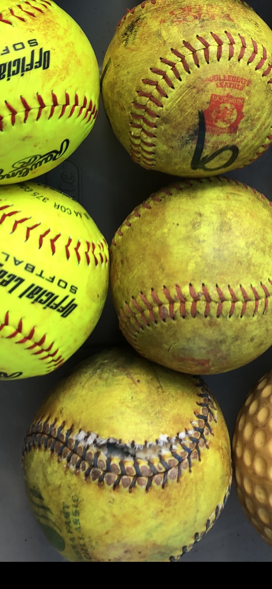 Softballs 11 inch balls SidelineSwap