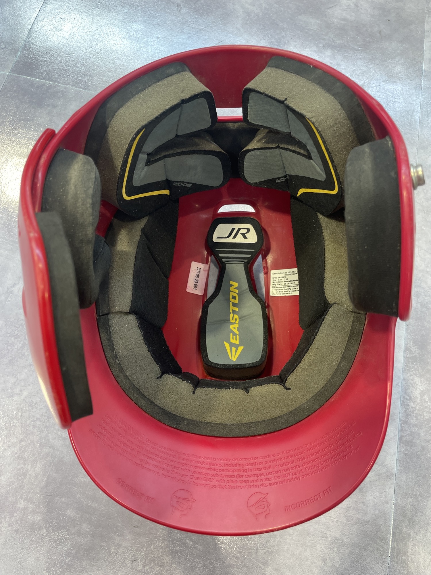 Used Junior Easton Z5 Batting Helmet With CFlap SidelineSwap