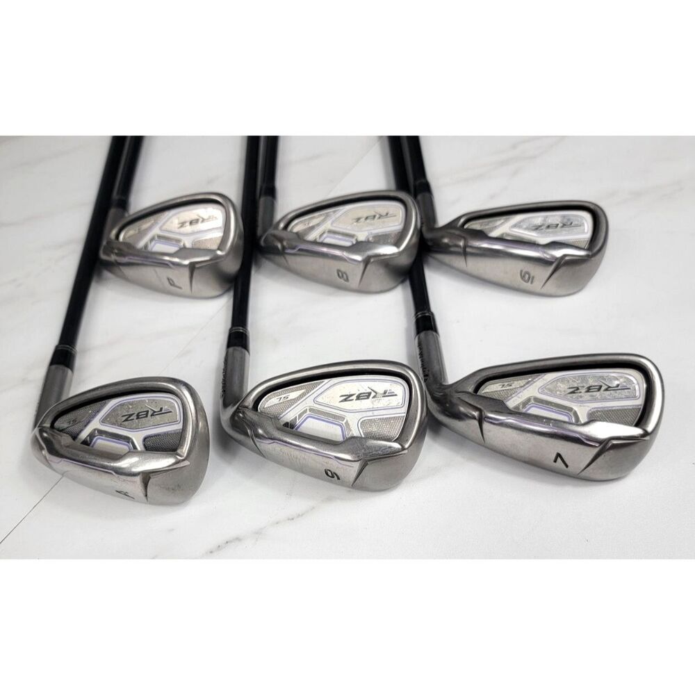 Taylormade RBZ SL Women's Iron Set With Graphite Shafts And NEW GRIPS