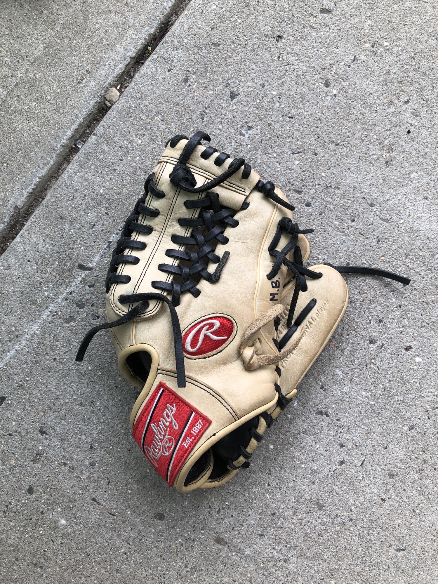 Used Rawlings Gold Glove Elite Right Hand Throw Baseball Glove 11.75