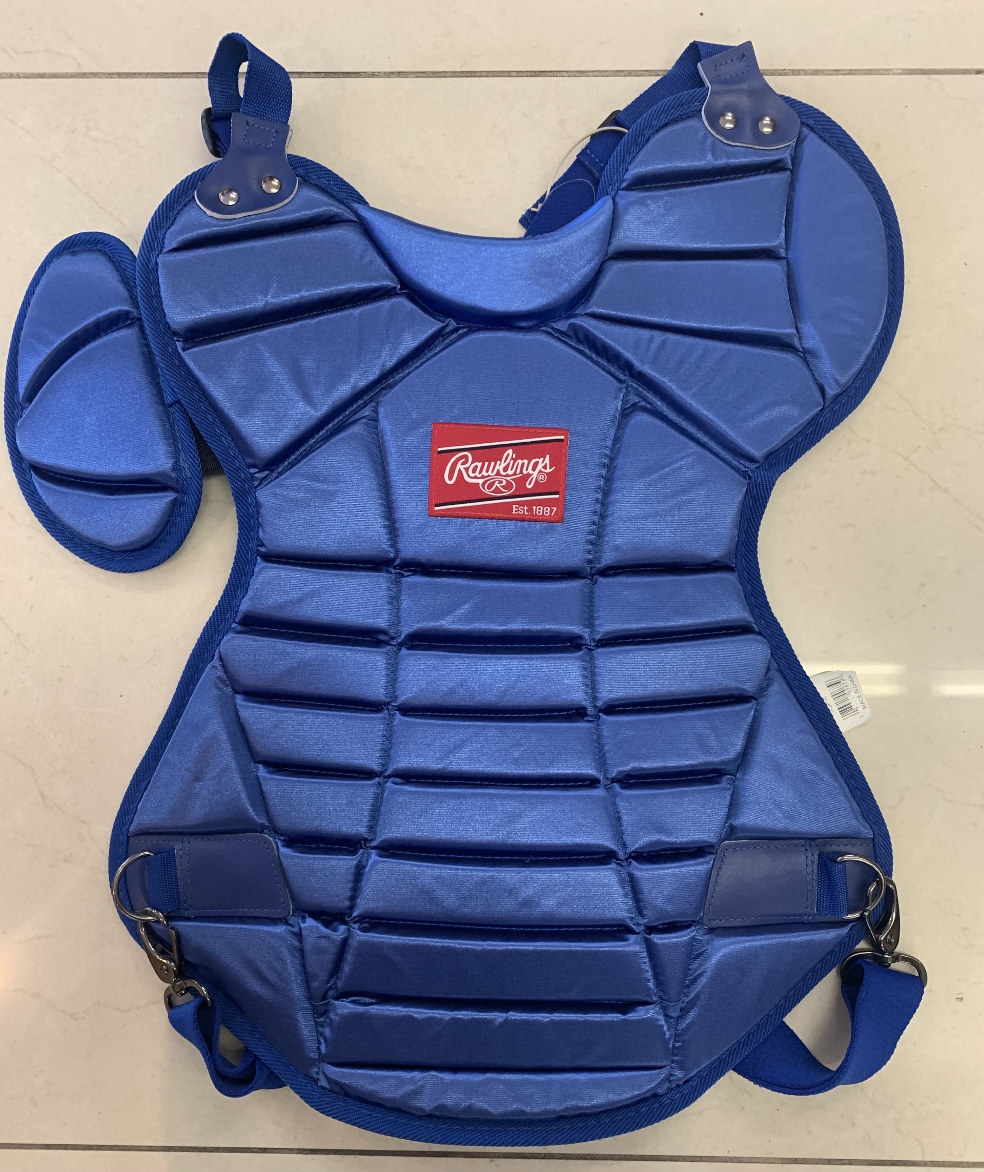 New Rawlings AGP Royal Blue Catcher's Chest Protector SidelineSwap