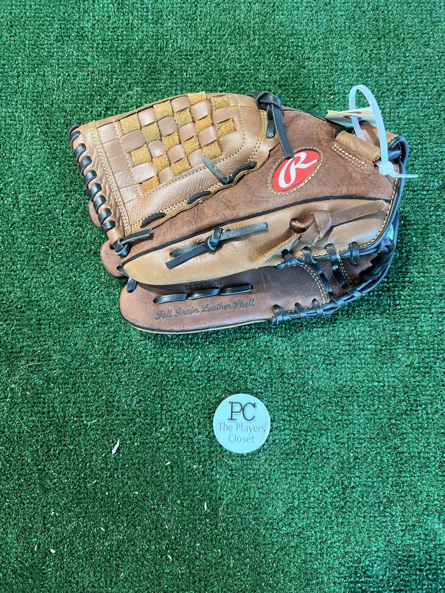 Used Rawlings Mark of a Pro Left Hand Throw Infield Baseball Glove 12.5