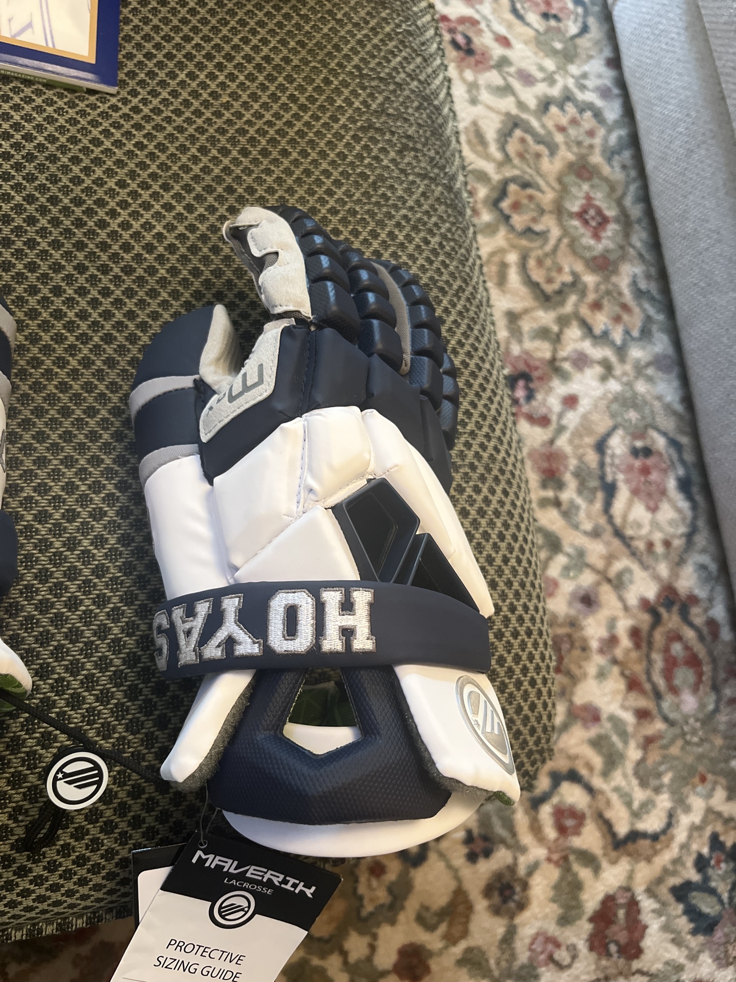 University Maverik 13" Max Lacrosse Goalie Gloves SidelineSwap