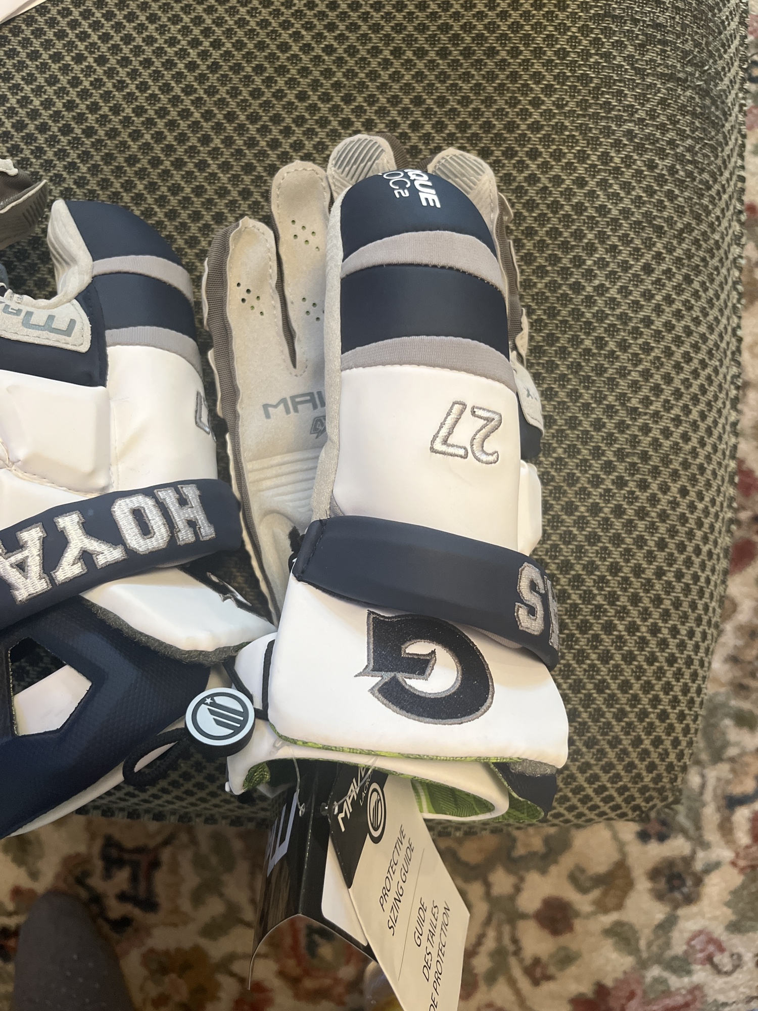 University Maverik 13" Max Lacrosse Goalie Gloves SidelineSwap