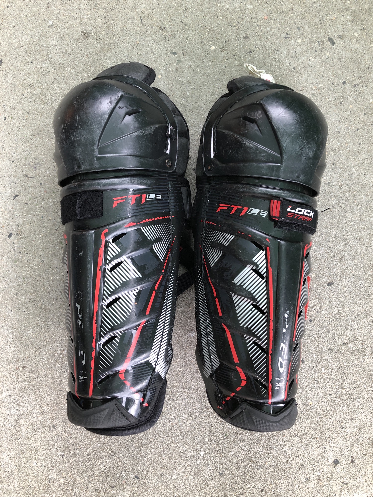 Used CCM JetSpeed FT1 Shin Pads SidelineSwap