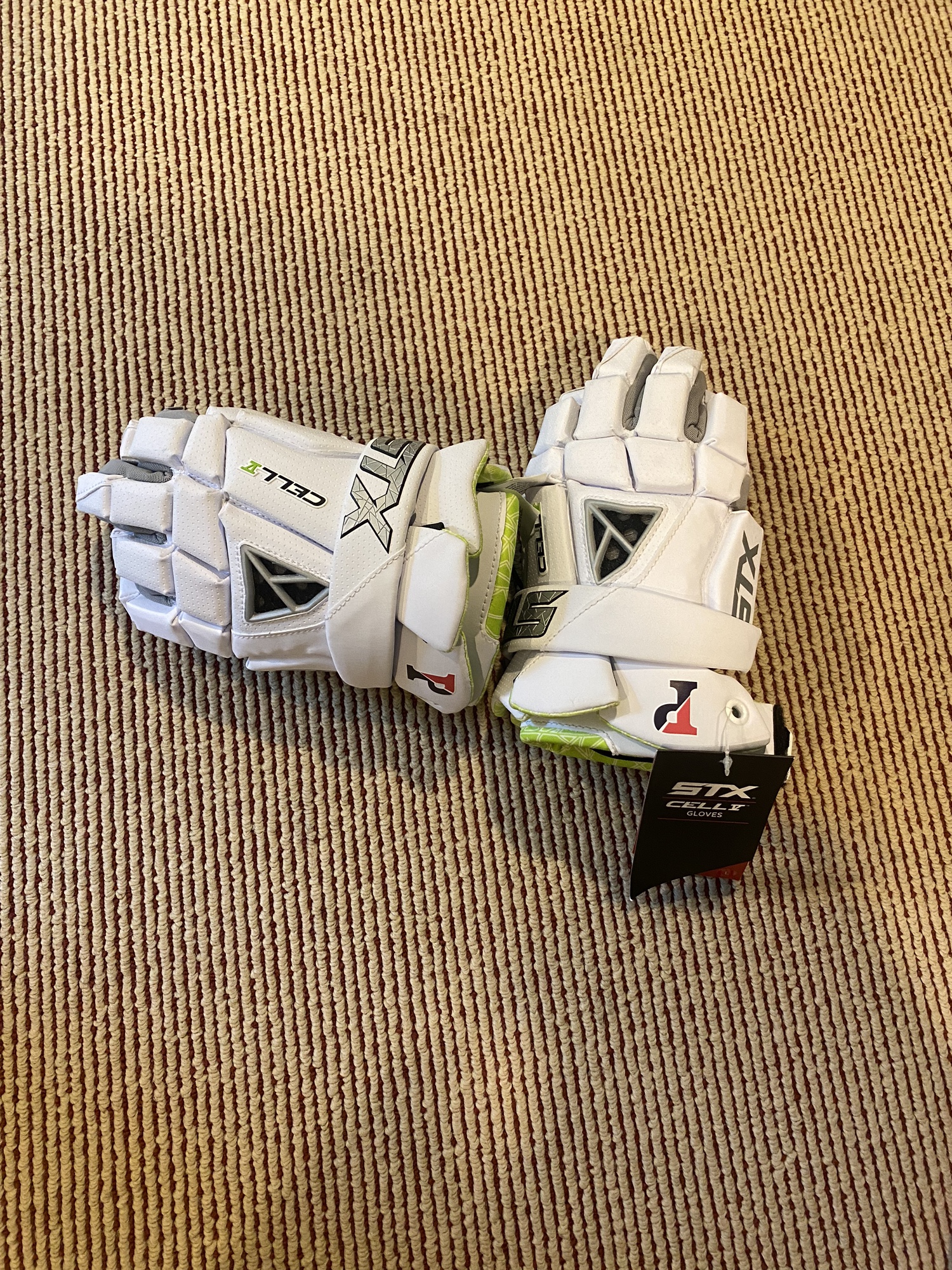 NEW UPENN MENS TEAM ISSUED STX Large Cell V Lacrosse Gloves