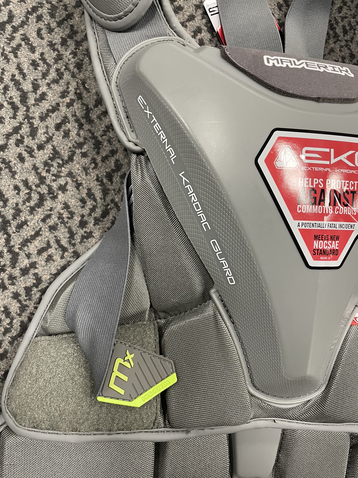 Maverik MX EKG Lacrosse SMALL/Med Goal chest protector SidelineSwap