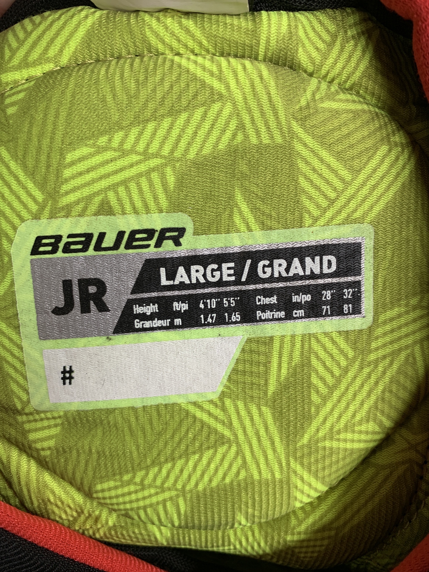 Large Bauer Vapor X2.9 Shoulder Pads SidelineSwap