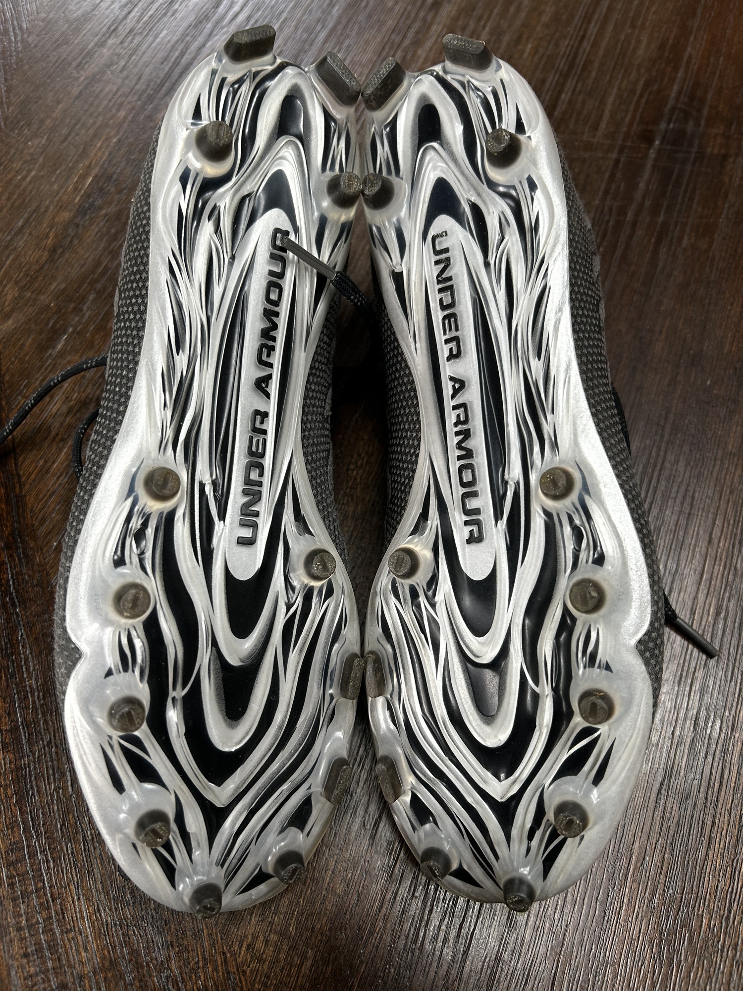 Men's Black Cleats Low Top UA Spotlight MC SidelineSwap