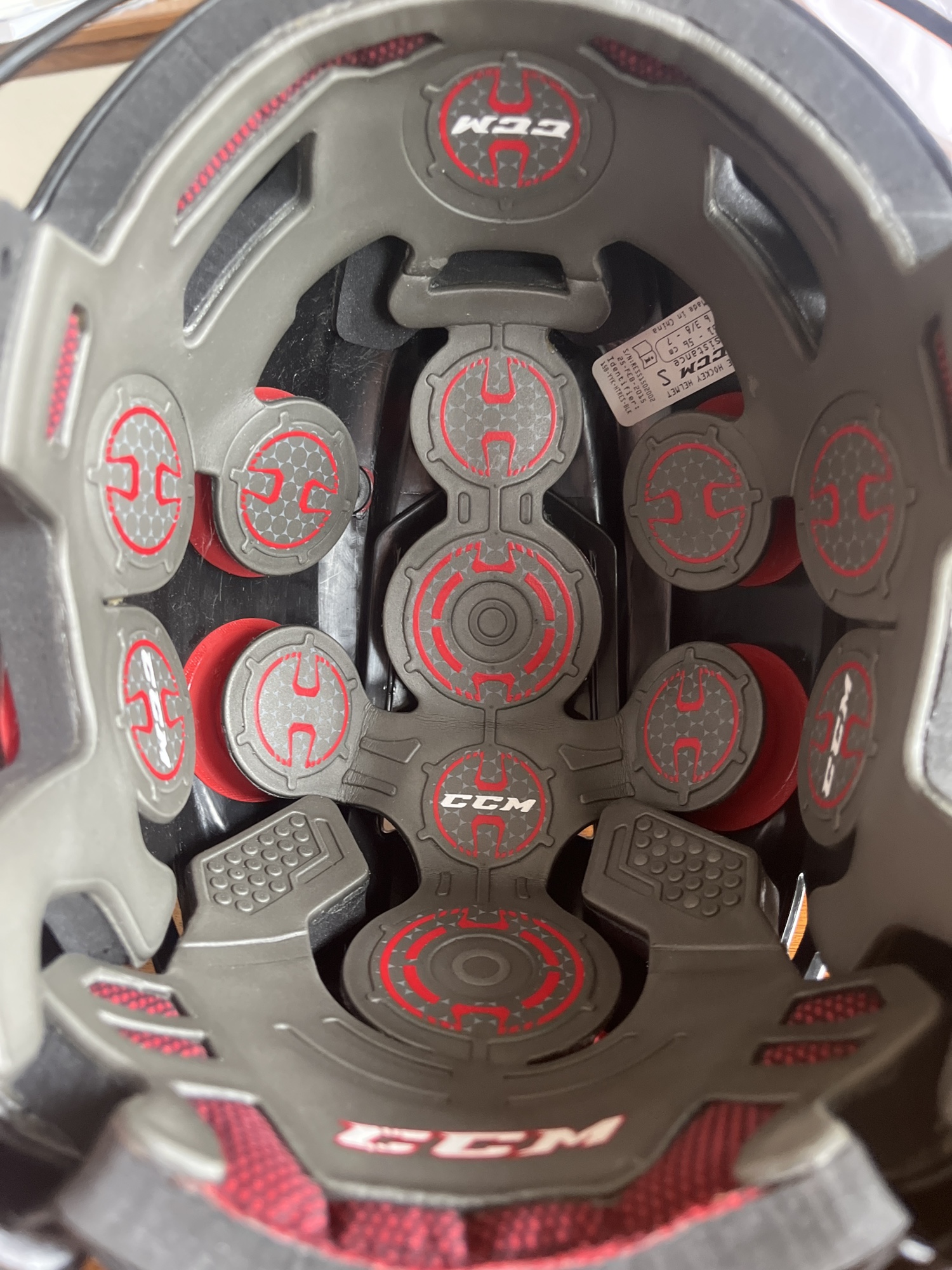 New Small CCM Resistance Helmet With Fm Cage D30 Foam SidelineSwap