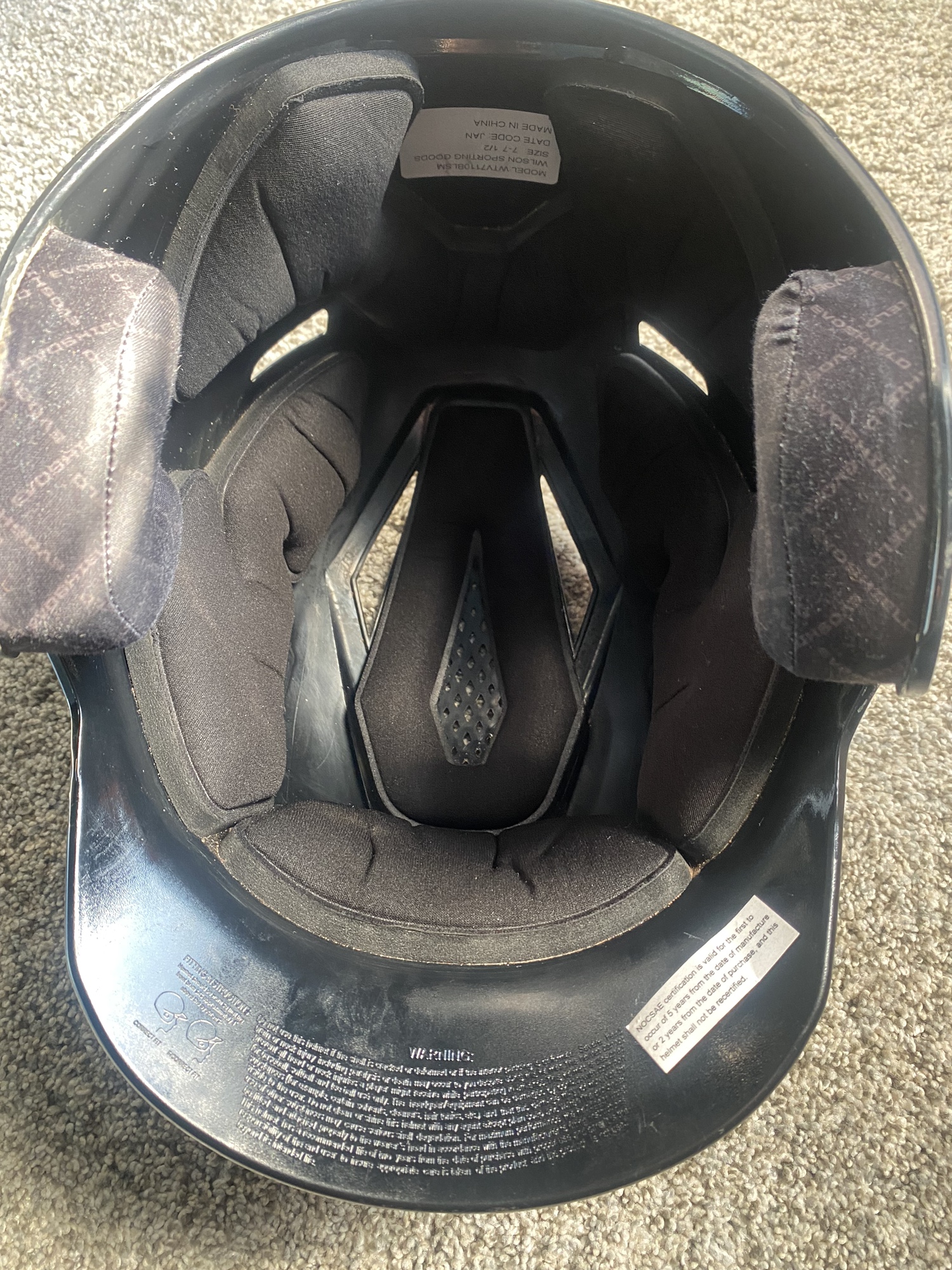 Canes National Baseball Helmet SidelineSwap