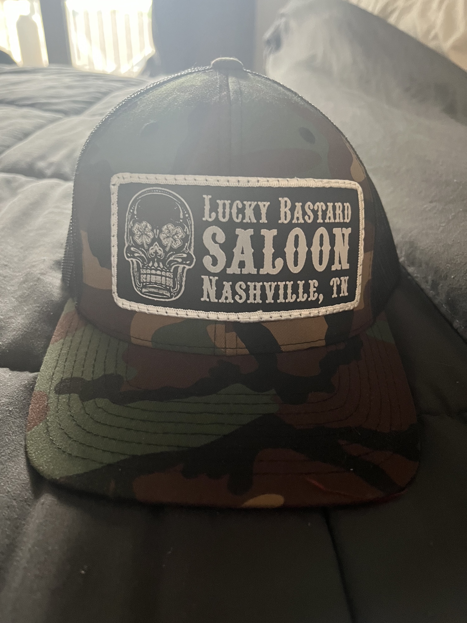 Lucky Bastard Saloon Hat SidelineSwap