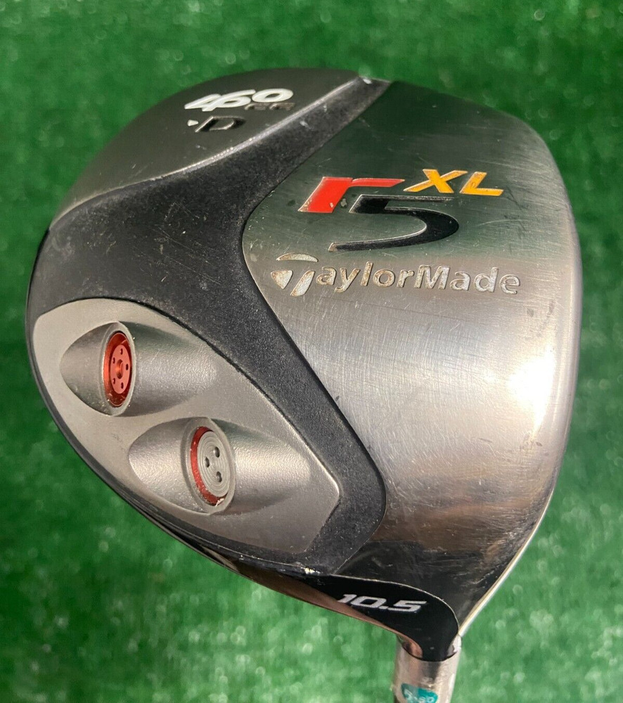 TaylorMade R5 XL 460cc Titanium Driver 10.5* RH Regular Graphite ~45 ...