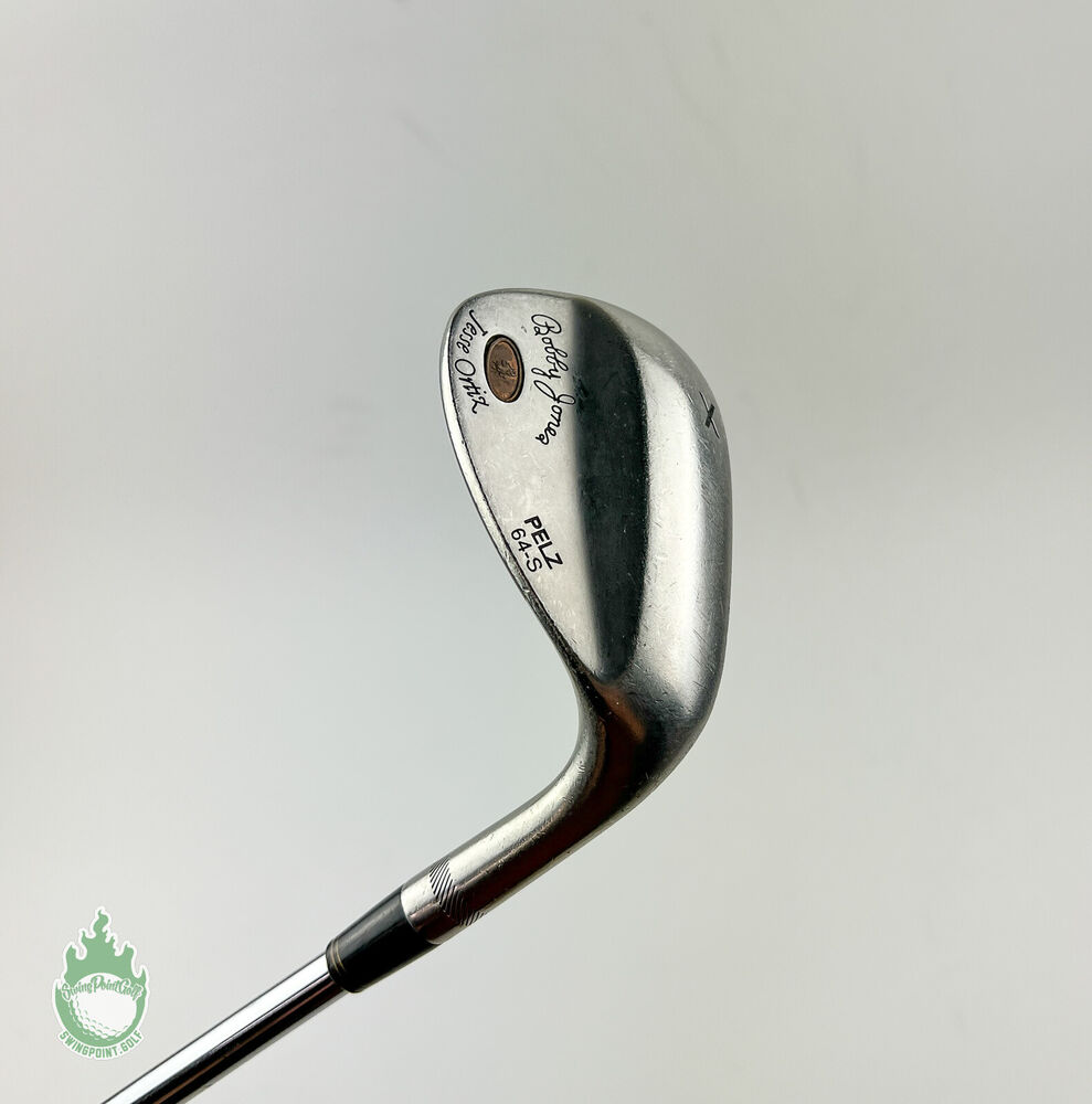 Used Bobby Jones Jesse Ortiz PELZ X Wedge 64*S Wedge Flex Steel Golf