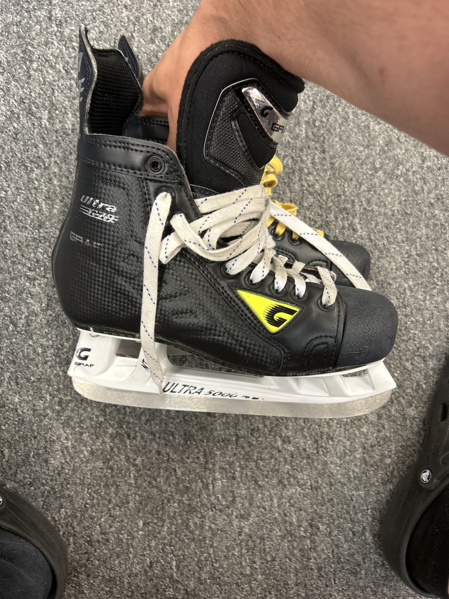 Used Graf Wide Width Size 6 Ultra G70 Hockey Skates SidelineSwap