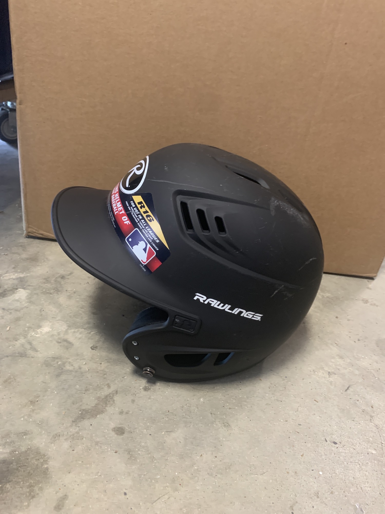 Senior Fits 6 7/8 7 5/8 Rawlings Batting Helmet SidelineSwap