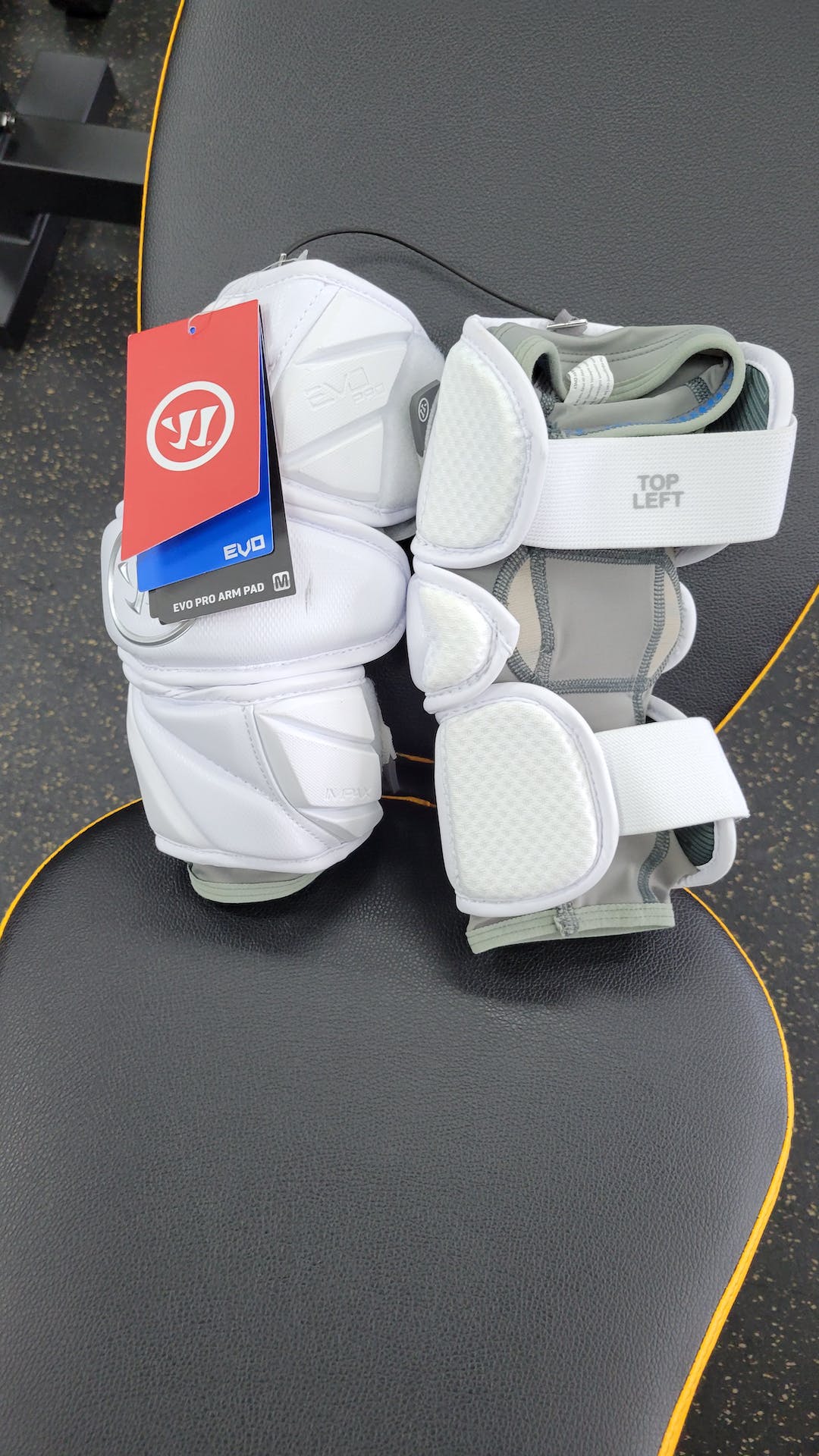 Warrior New Evo Pro Md Lacrosse Arm Pads And Guards SidelineSwap