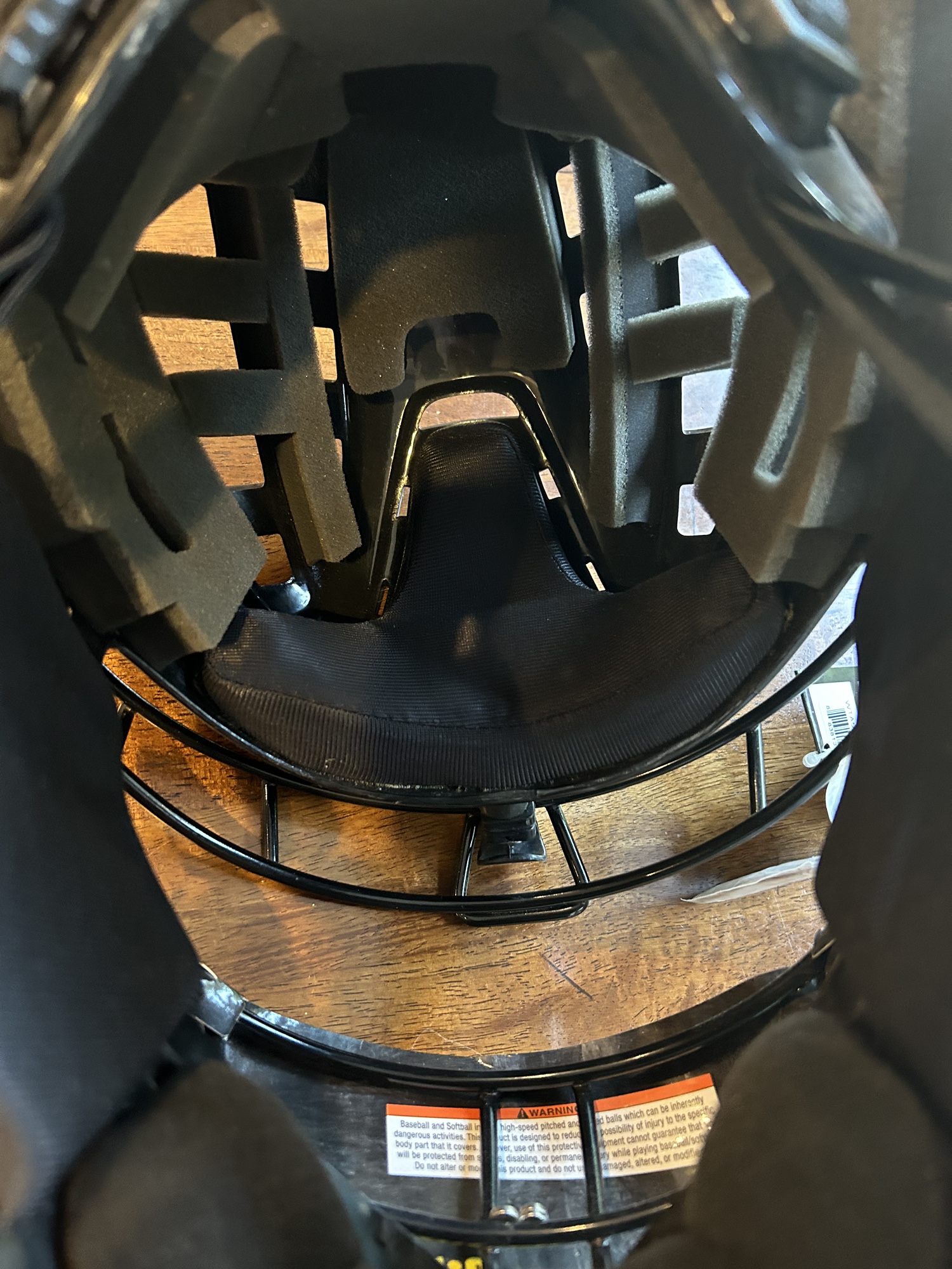 Wilson Shock FX Catchers Helmet Size 77 1/2 SidelineSwap