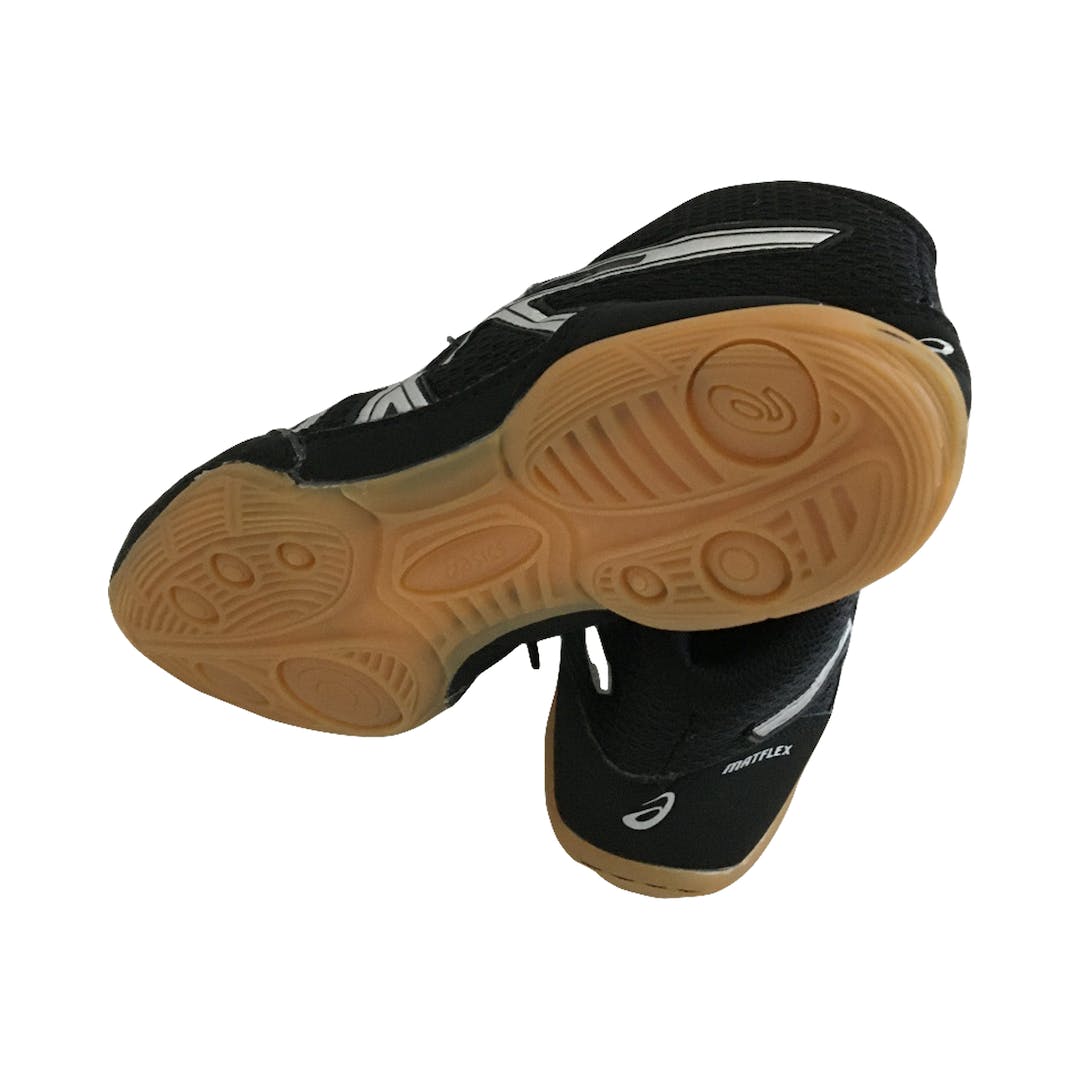 Used Asics Matflex Junior 03.5 Wrestling Shoes SidelineSwap