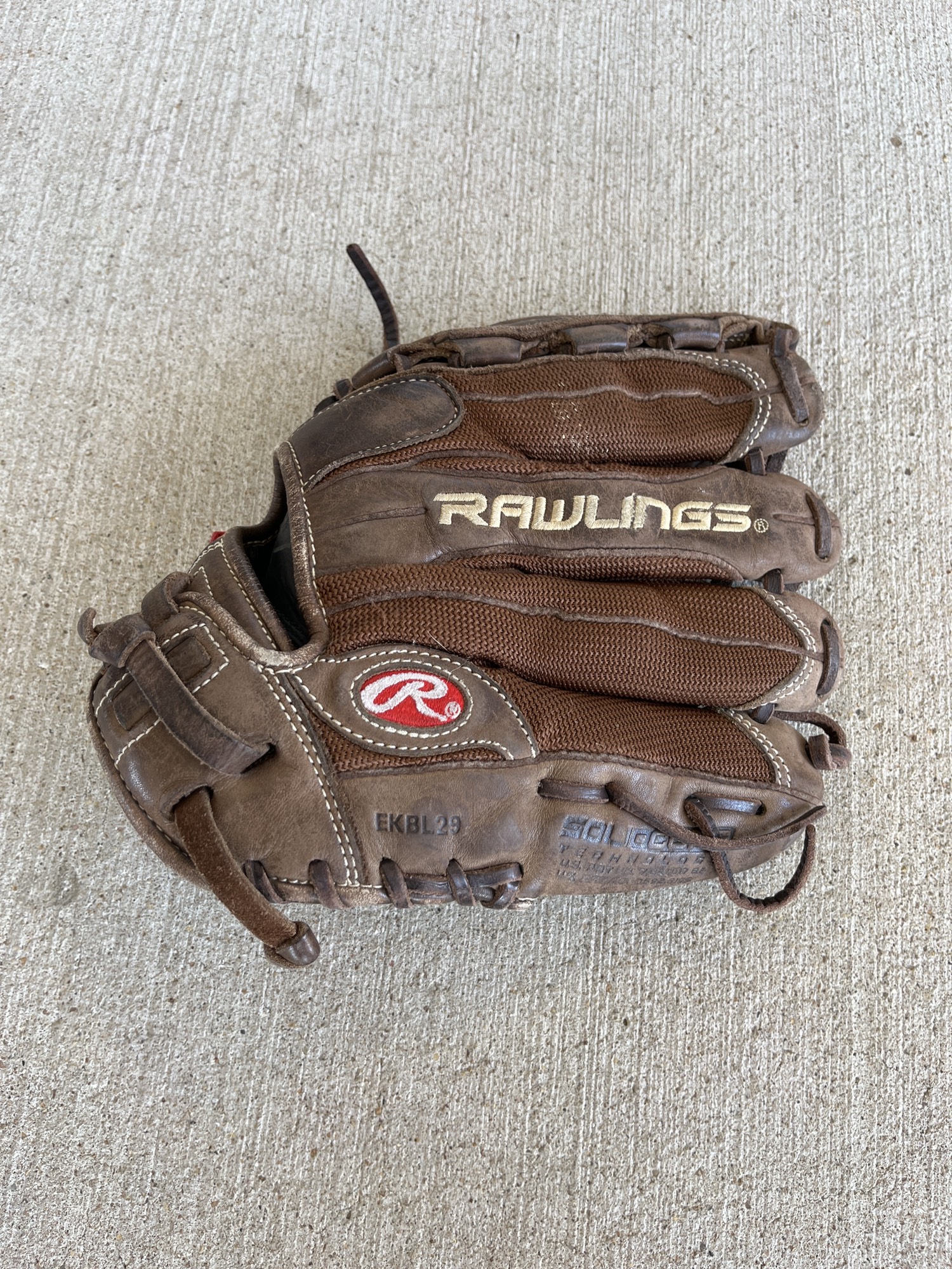 Used Rawlings Revo Left Hand Throw Infield Baseball Glove 12
