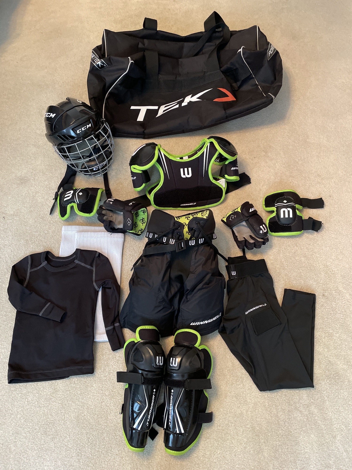 Full Youth Hockey Starter Kit, Small SidelineSwap