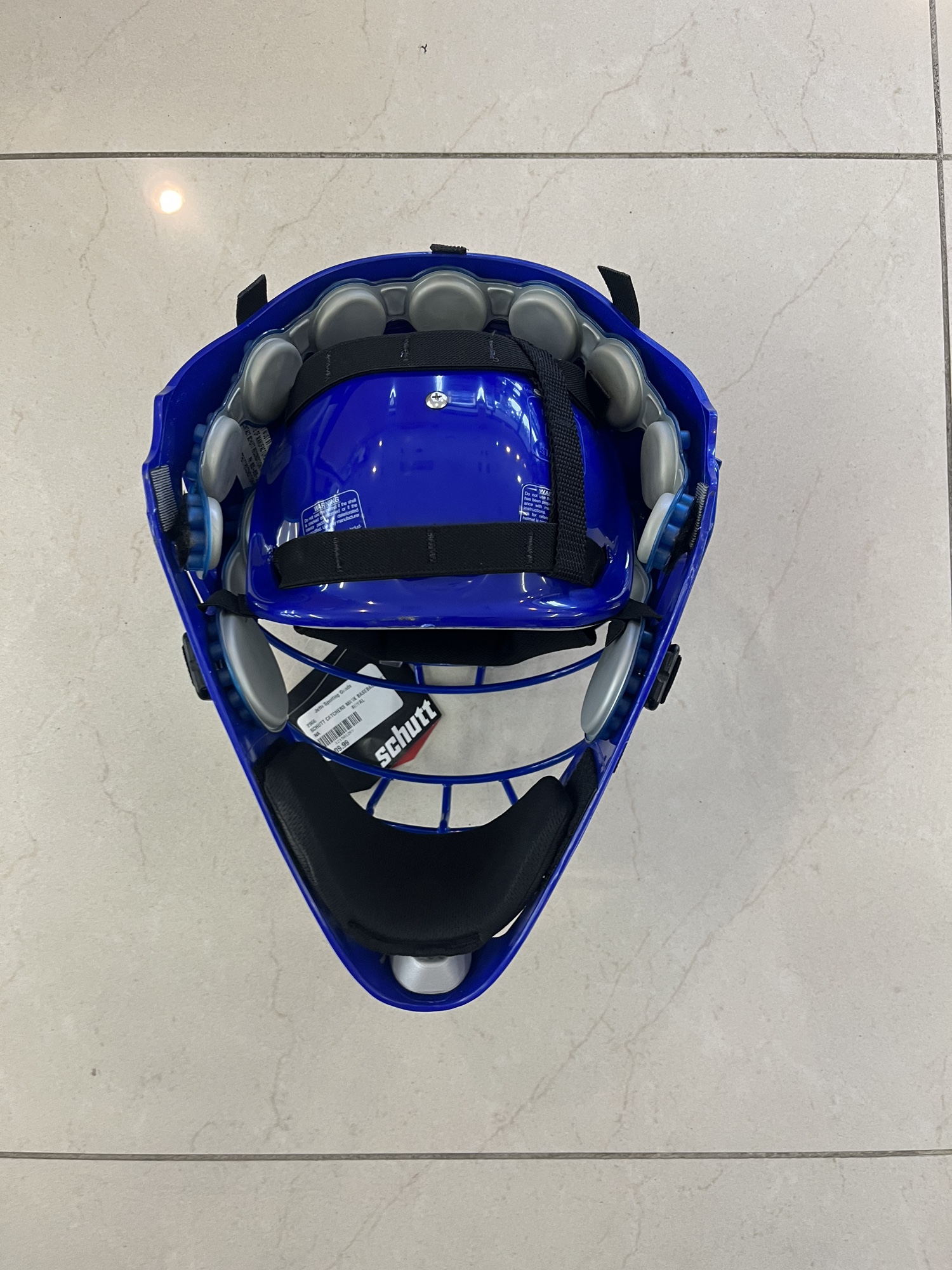 New Schutt Royal Blue Model 2966 Baseball/Softball Catchers Hockey Mask