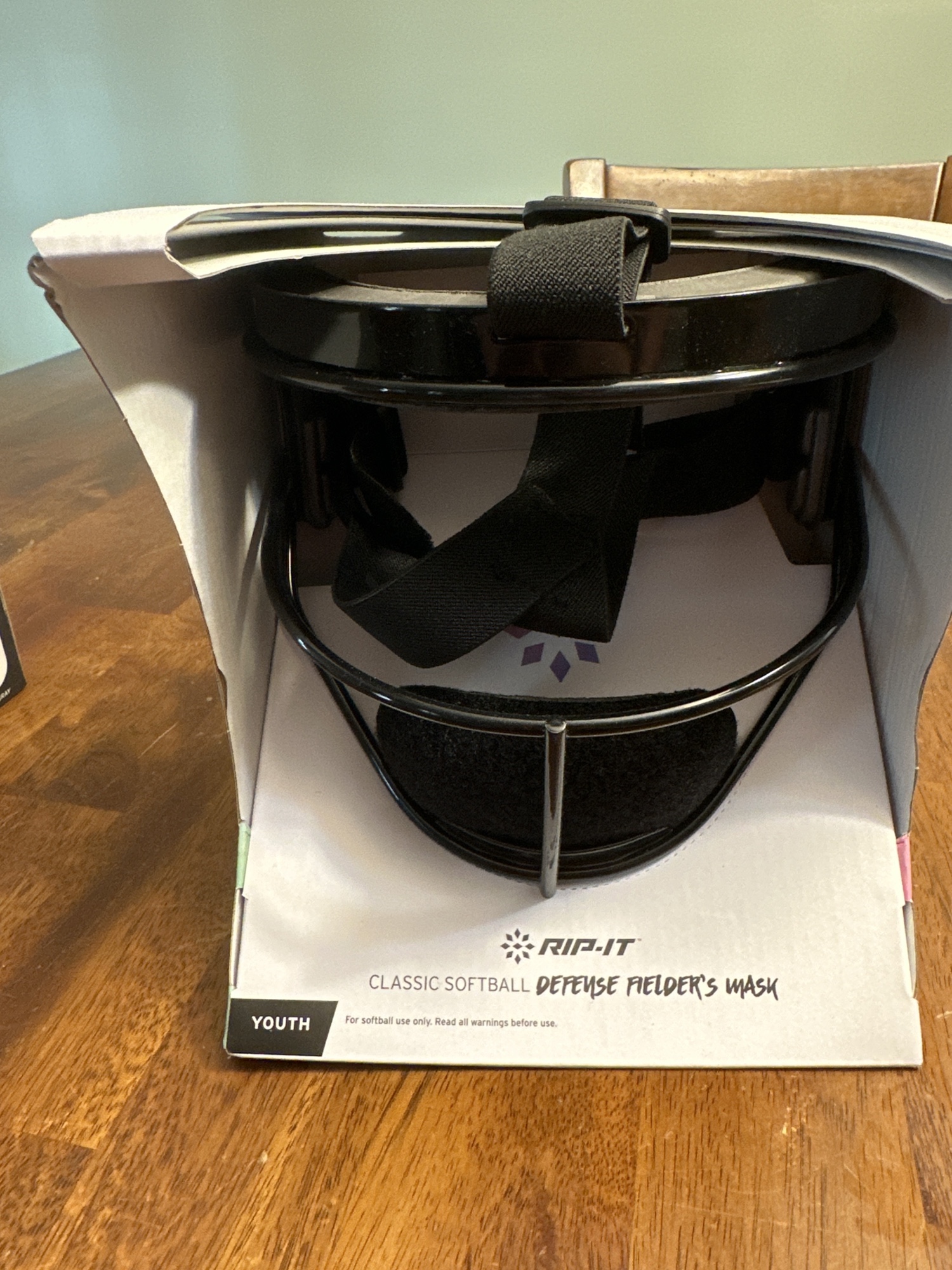 RIPIT Classic softball defense fielder’s mask And Visor SidelineSwap