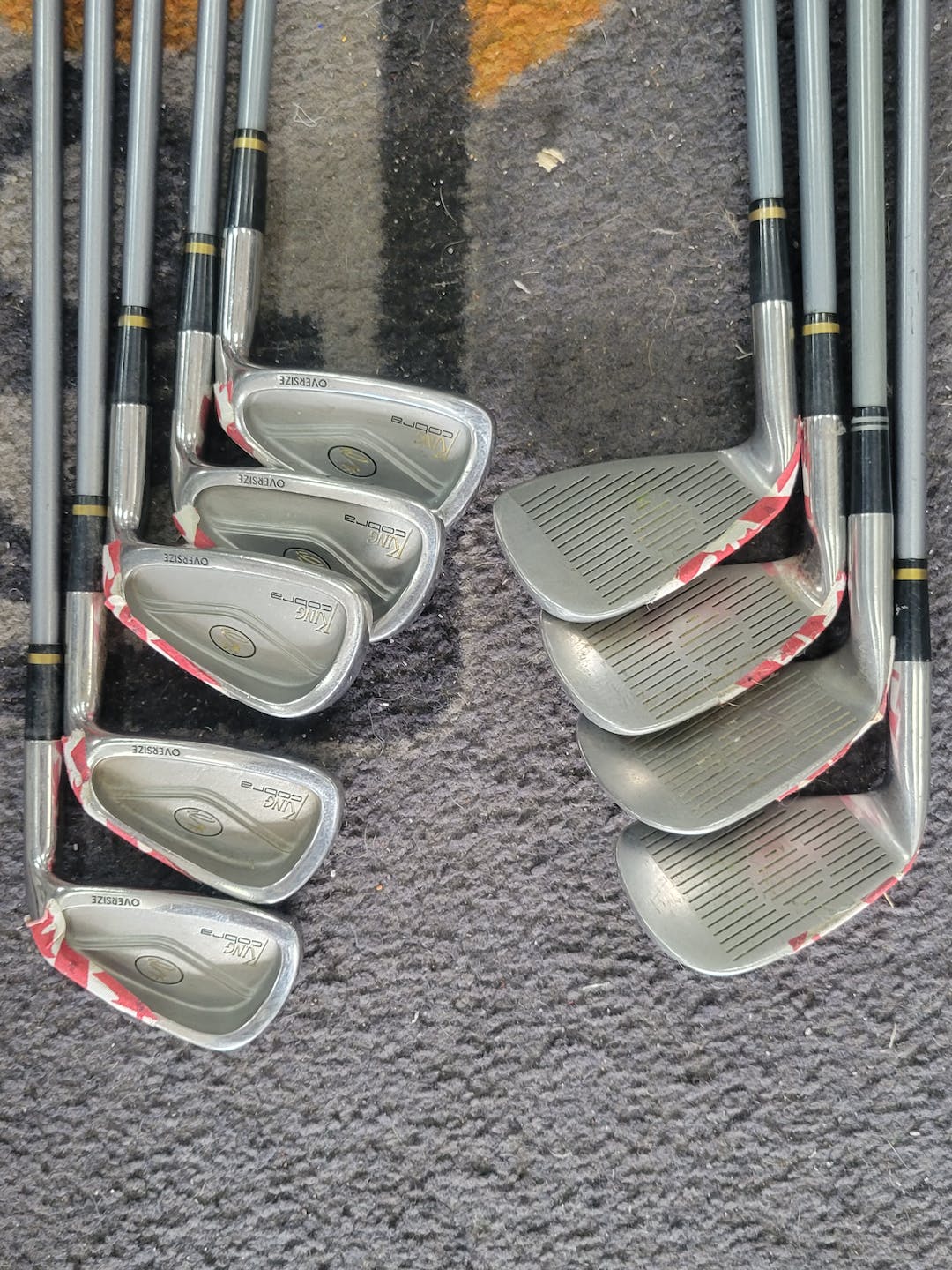 Used Cobra King Cobra Oversize 3ipw Regular Flex Steel Shaft Iron Sets