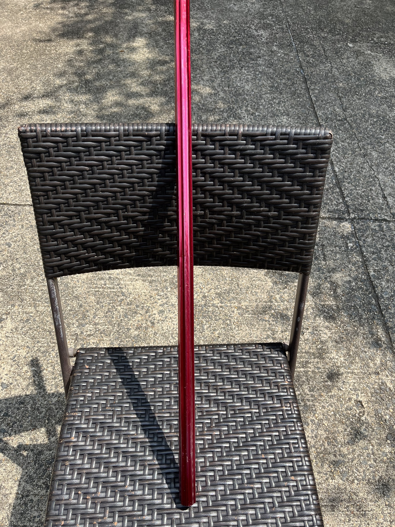 Used Gait Ice Lacrosse ShaftMetallic Red SidelineSwap