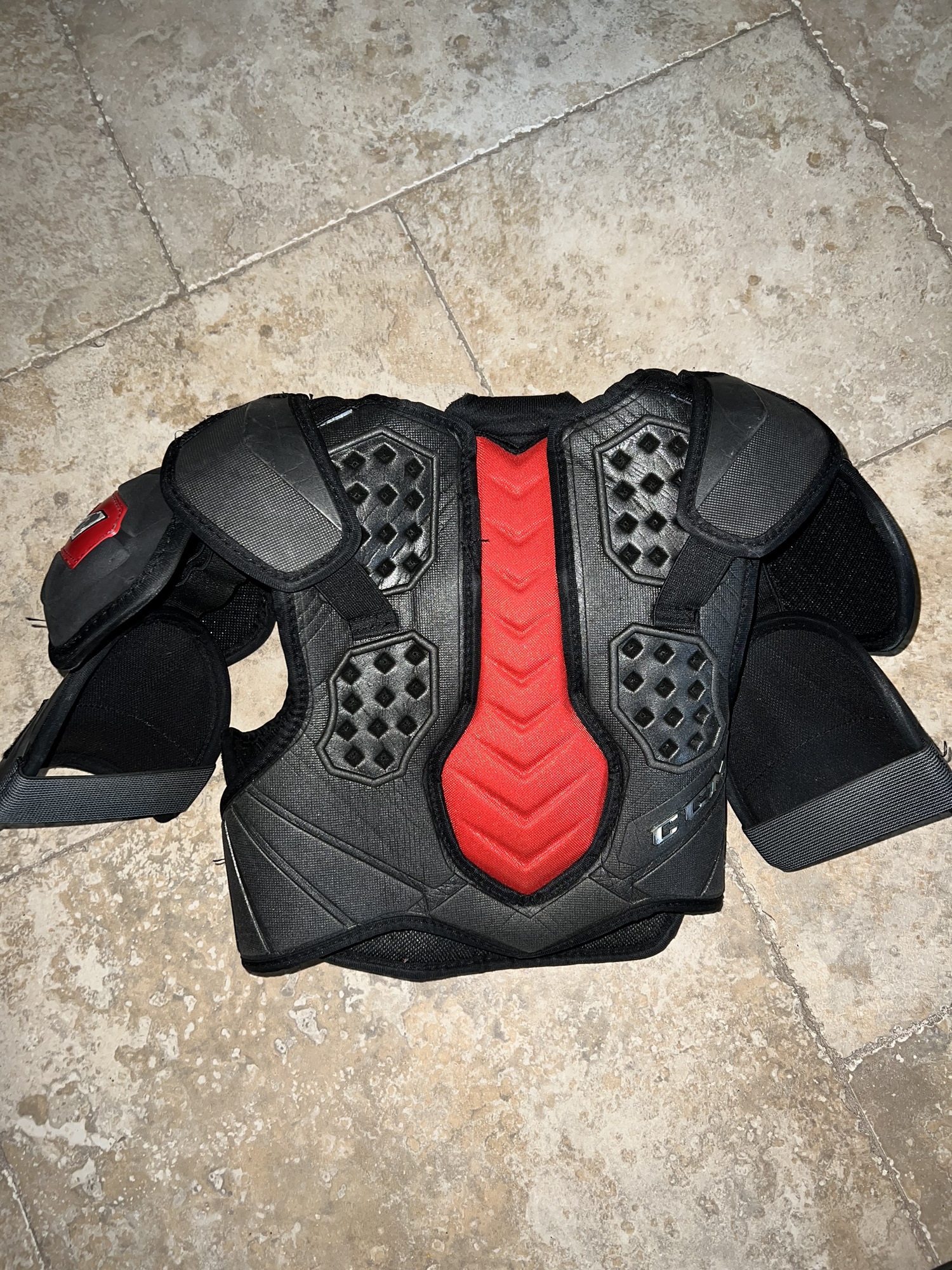 Used Large CCM QuickLite Shoulder Pads SidelineSwap