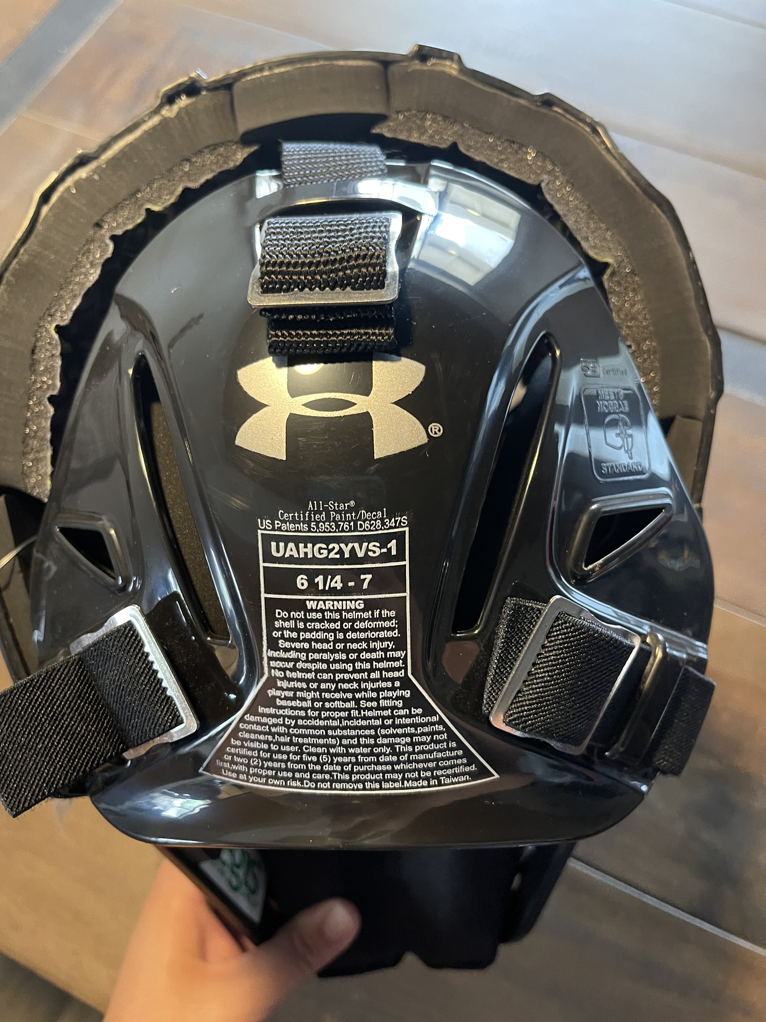 NWT Under Armour Youth Catchers Helmet SidelineSwap