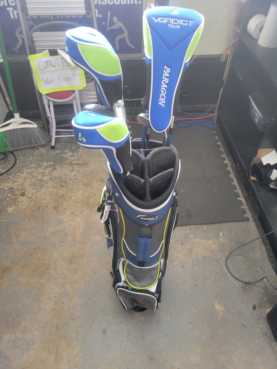 Used Paragon Golf Verdict Tour 9 Piece Regular Flex Graphite Shaft Men's Package Sets SidelineSwap