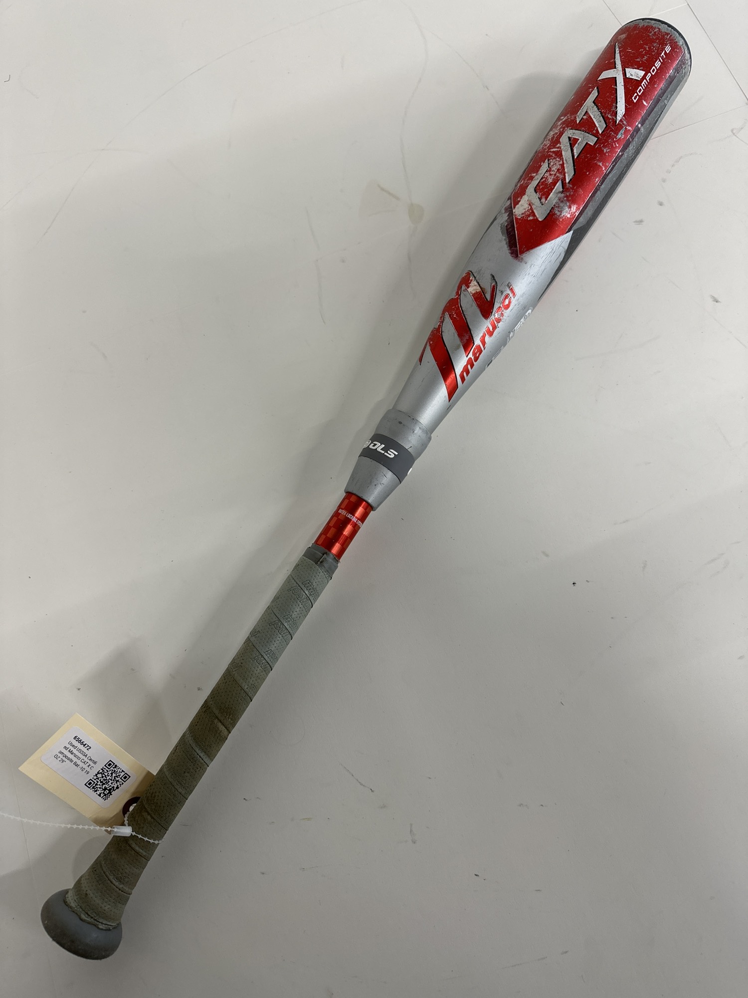 Used USSSA Certified Marucci CAT X Composite Bat 10 19OZ 29