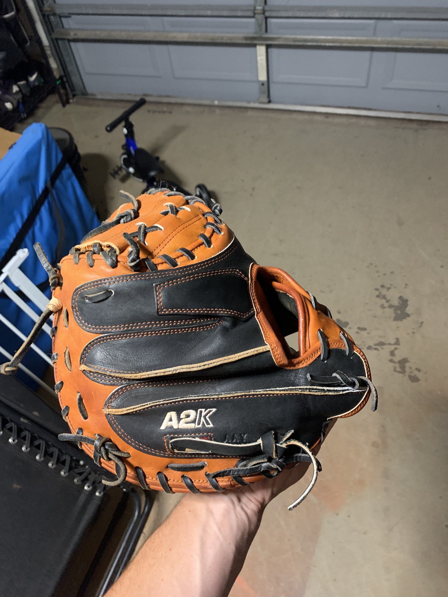 Wilson a2k catchers mitt SidelineSwap