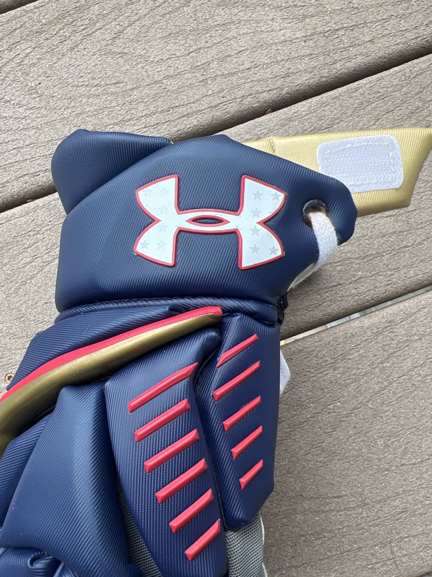 Used UA All America Game Engage 2 Lacrosse Gloves 13" SidelineSwap