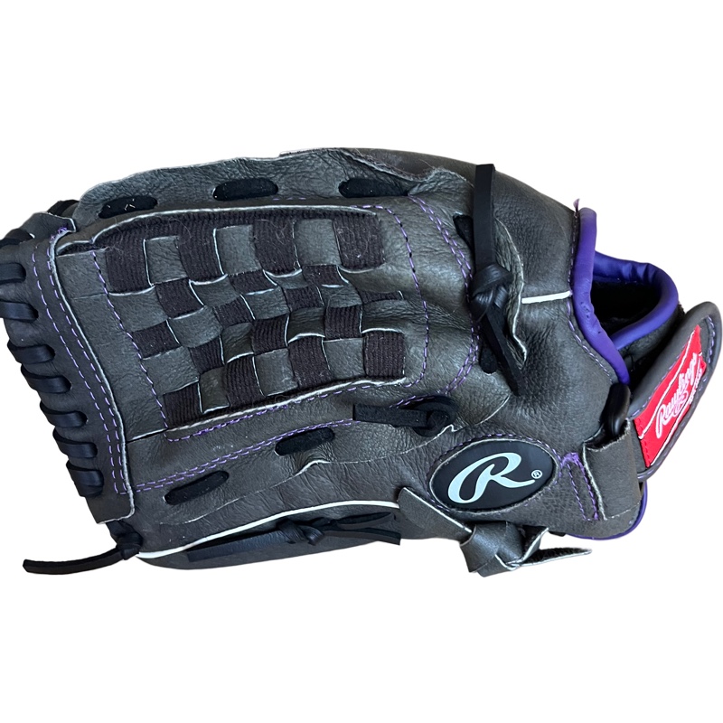 Rawlings Black Brown Storm Leather Youth Baseball Glove ST12DSPUR 12