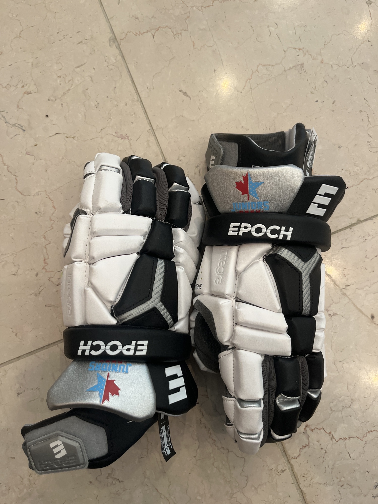 New Juniors Open Edition Epoch Large Integra Lacrosse Gloves SidelineSwap